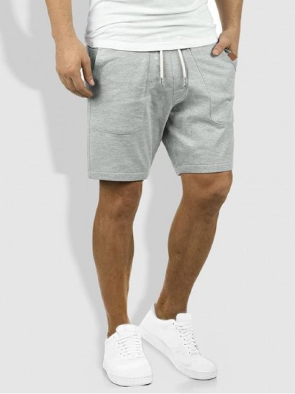 Patch Design Sweat Shorts