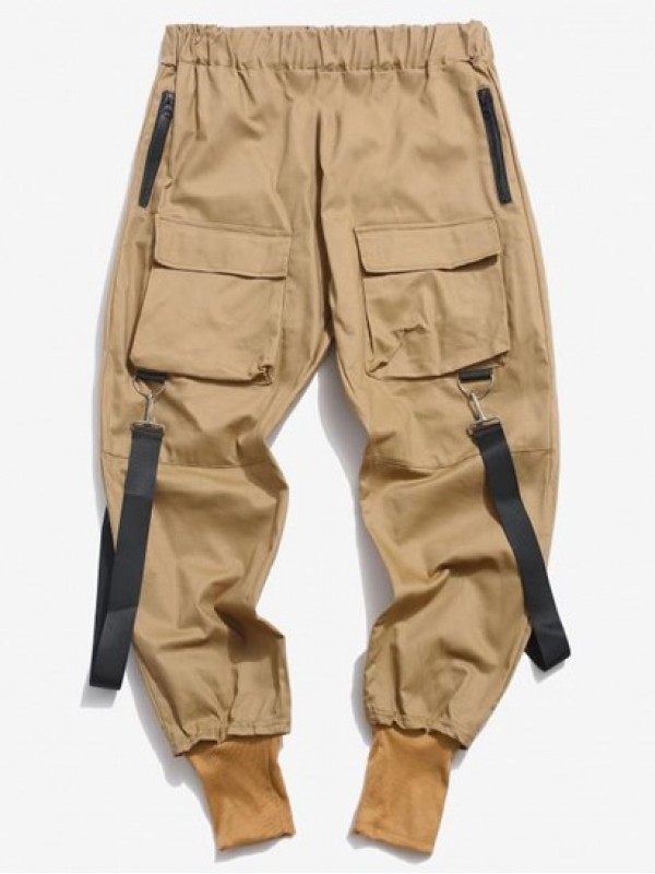 Multi Pockets Casual Cargo Techwear Pants