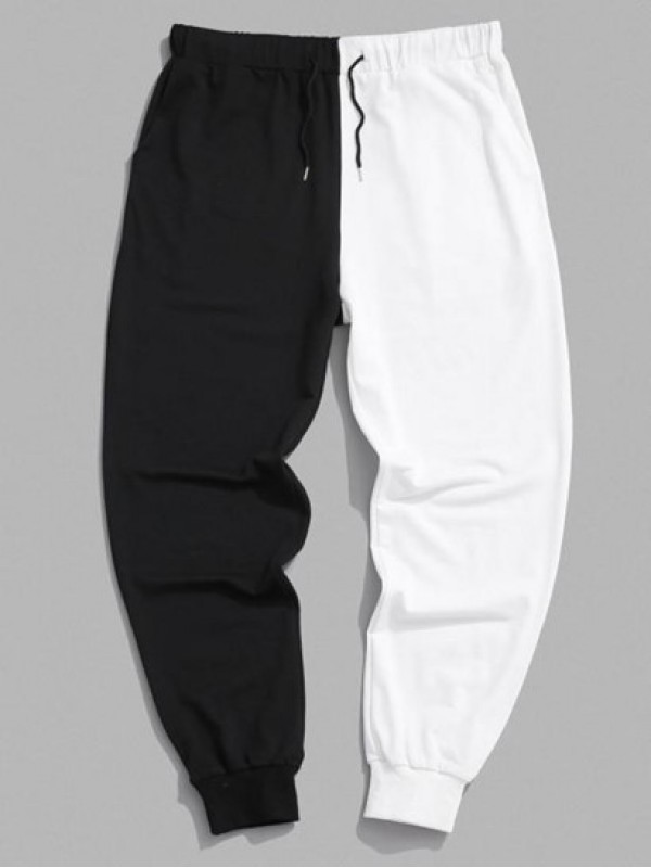 Two Tone Jogger Sweatpants