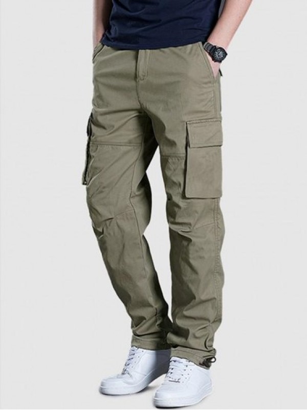 Toggle Drawstring Streetwear Jogger Cargo Pants