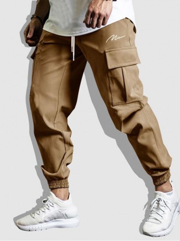 Drawstring Jogger Cargo Pants