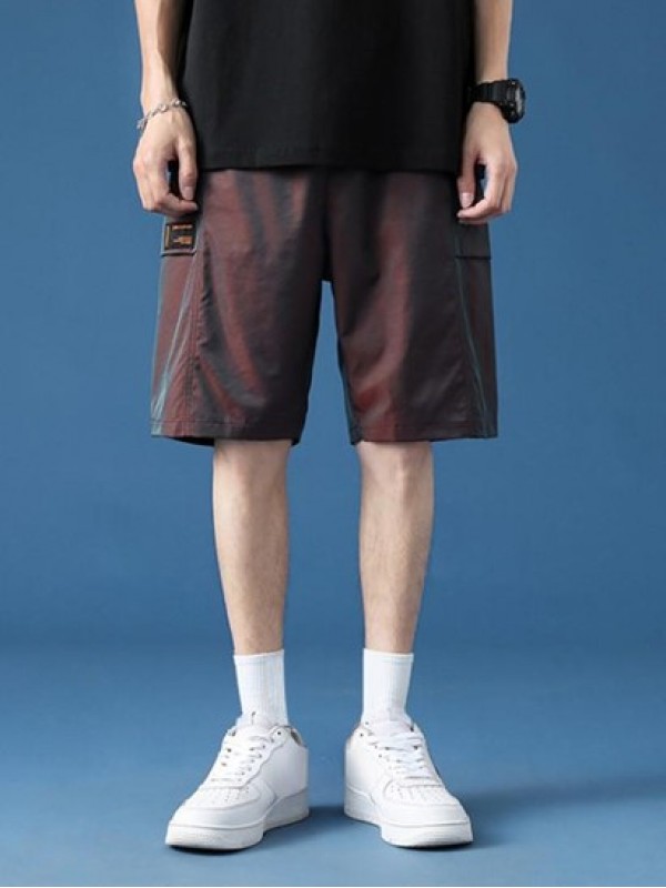 Iridescence Pocket Casual Cargo Shorts