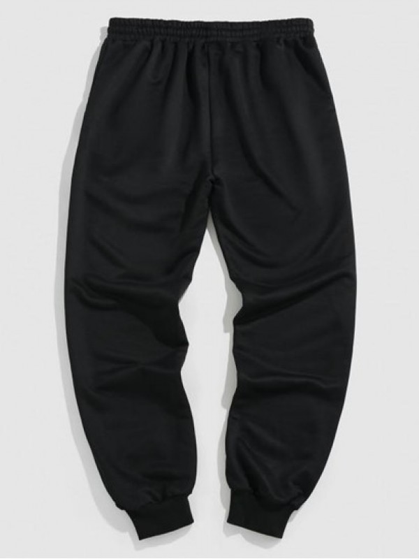 Colorblock Spliced Jogger Sweatpants