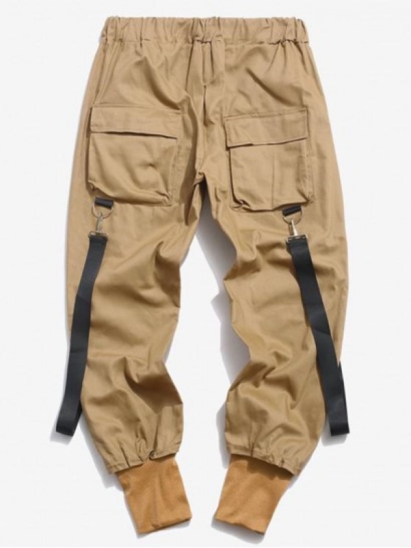 Multi Pockets Casual Cargo Techwear Pants