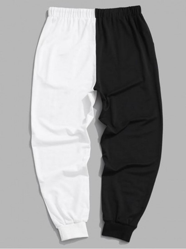 Two Tone Jogger Sweatpants