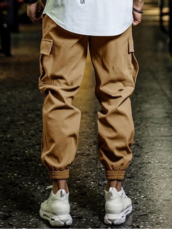 Drawstring Jogger Cargo Pants